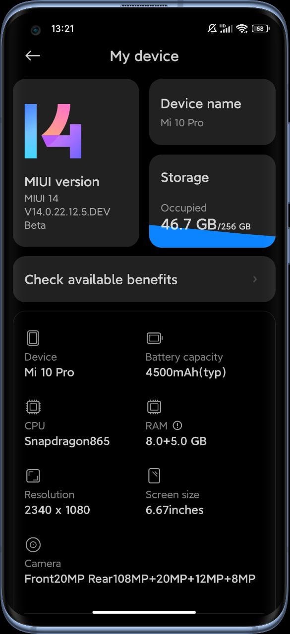 Wow! Xiaomi Mi 10 Pro getting MIUI 14 developer beta update