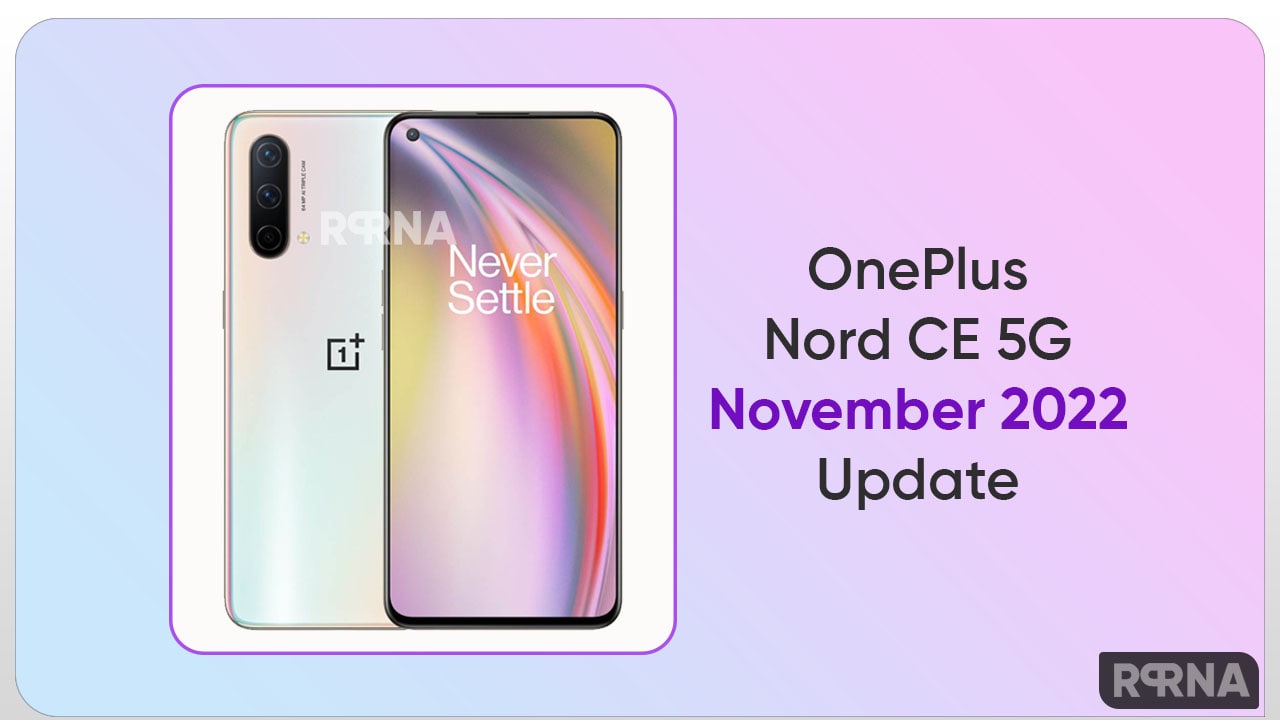 OnePlus Nord CE November 2022 update