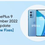 OnePlus 9 November 2022 Update