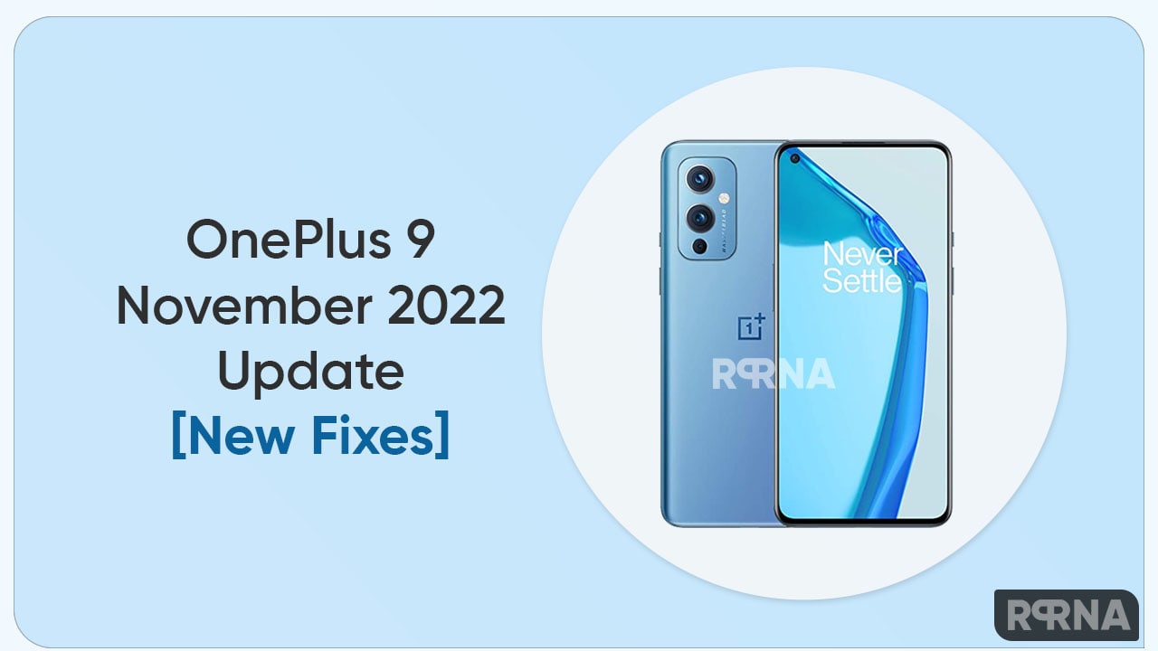 OnePlus 9 November 2022 Update