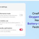 OxygenOS 13 battery features
