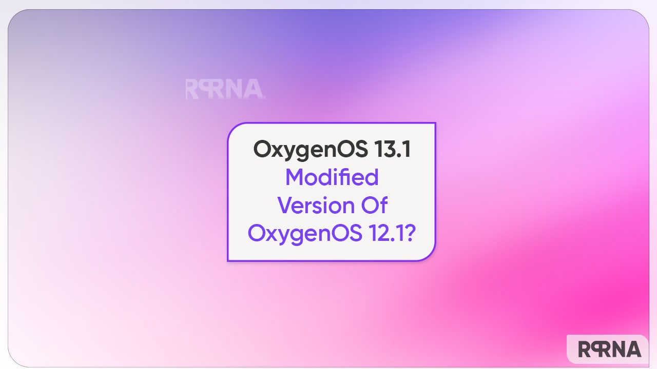 OnePlus OxygenOS 13.1 modified version