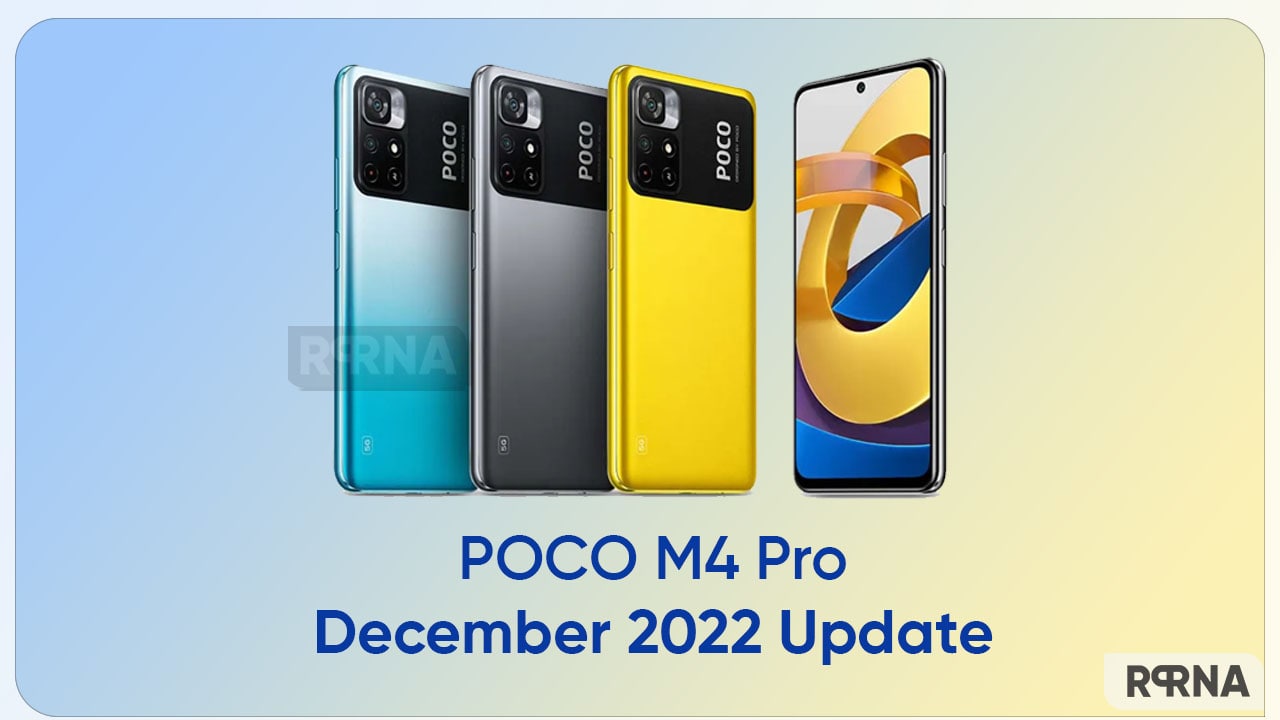 POCO M4 Pro 5G December 2022 update rolling in global region