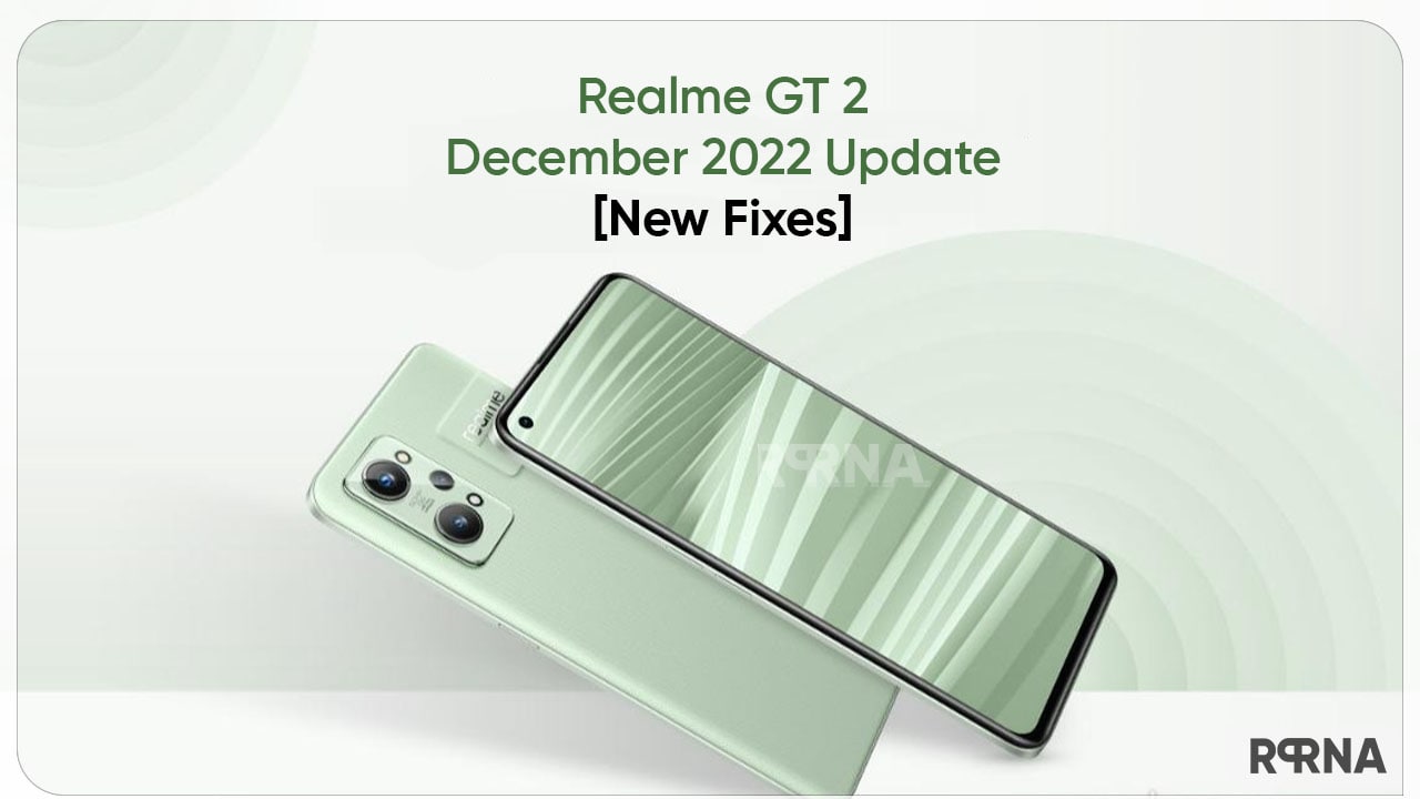 Realme GT 2 receiving December 2022 update with various new fixes