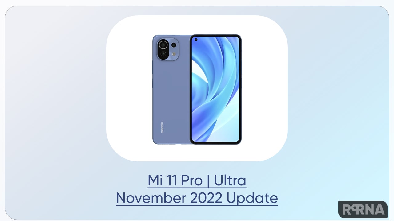 Xiaomi Mi 11 November 2022 update 