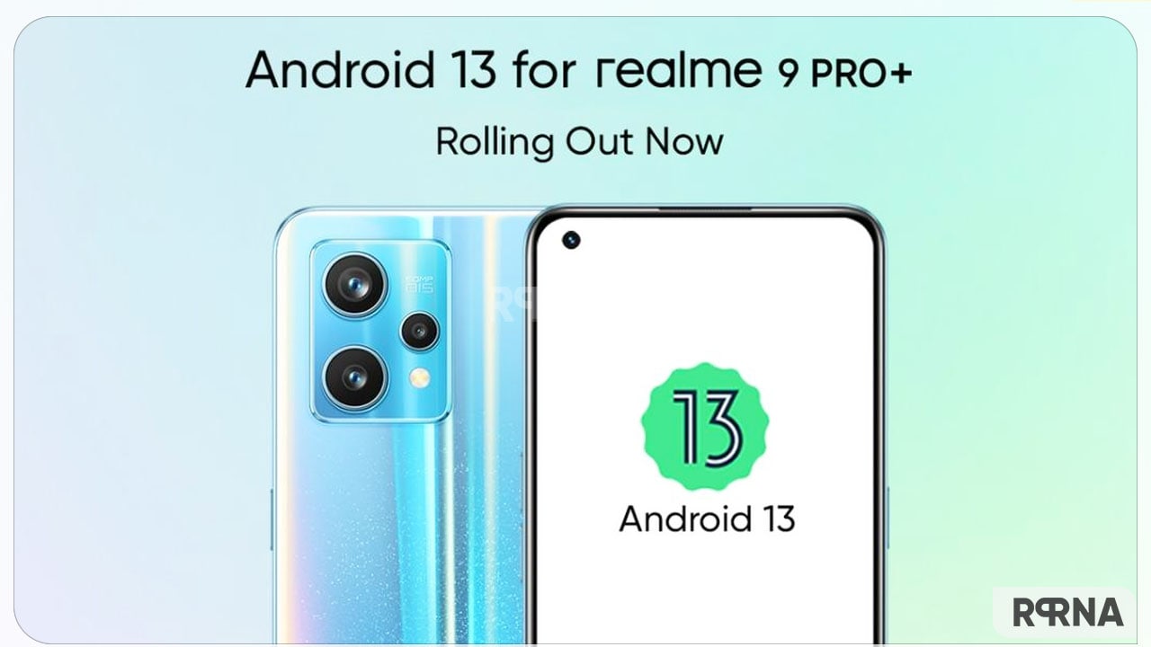 Realme 9 Pro+ getting realme UI 4.0 (Android 13) major update