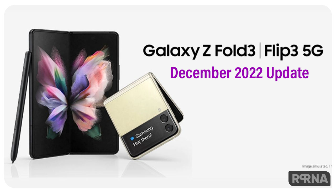 galaxy fold 3 flip 3 december 2022 update