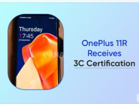 OnePlus 11R 3C Certification