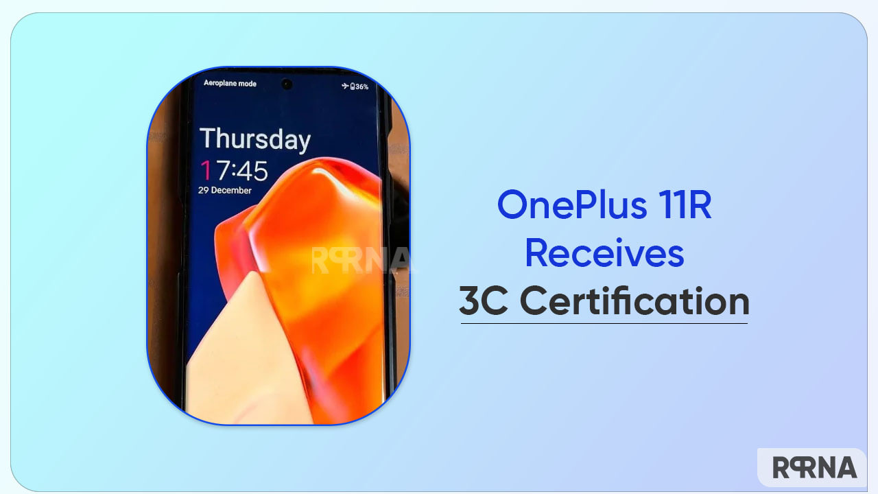 OnePlus 11R 3C Certification