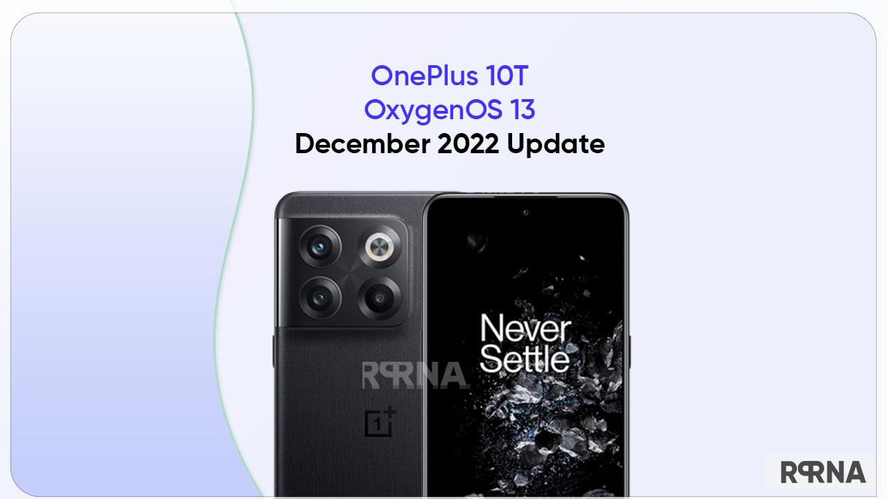 OnePlus 10T OxygenOS 13 December 2022 update