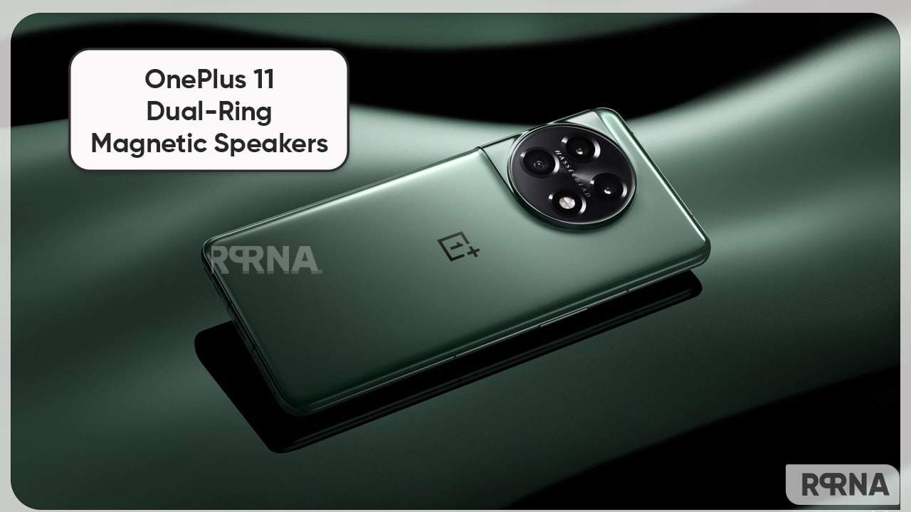 OnePlus 11 will equip new dual-ring magnetic speakers