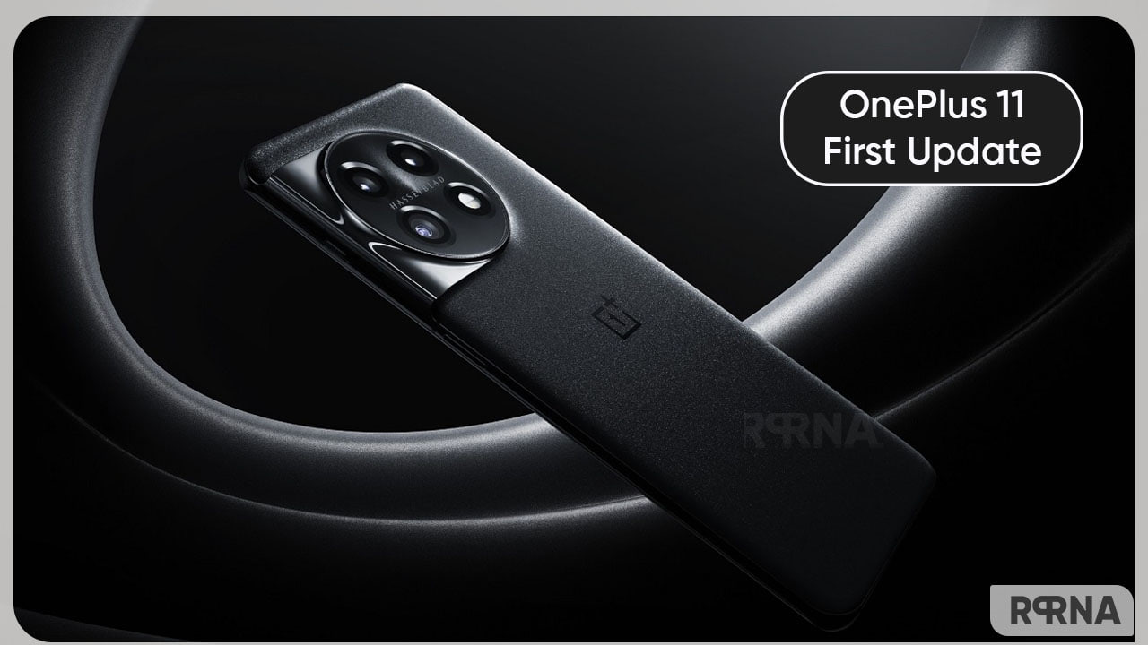 OnePlus 11 first update camera