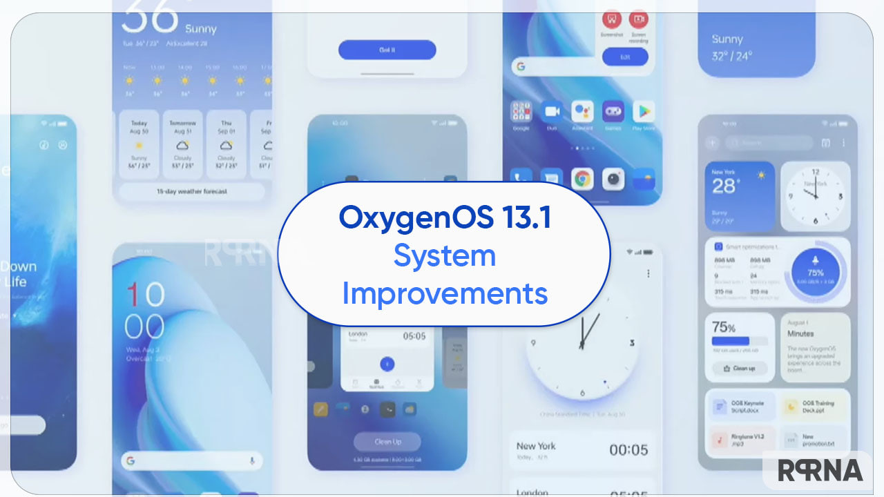 OnePlus OxygenOS 13.1 system improvements