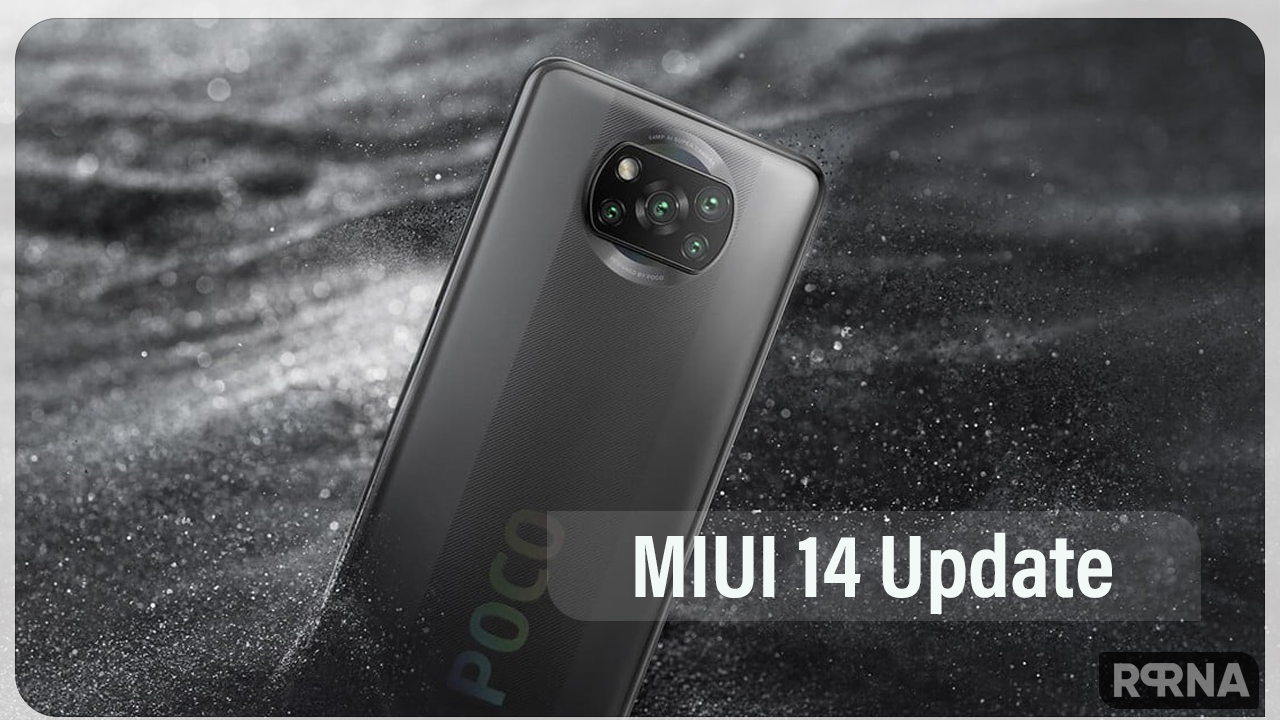 POCO X3 NFC MIUI 14 Update