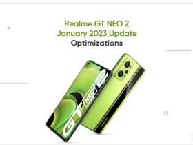 Realme GT NEO 2 January 2023 update