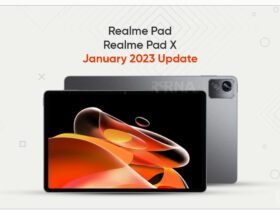 Realme Pad January 2023 update