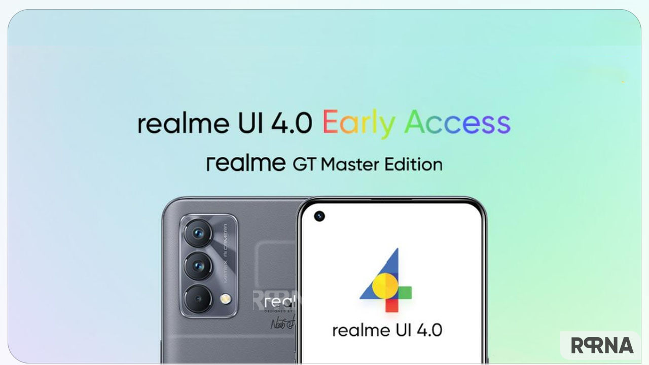 Realme GT Master Edition Android 13 Beta