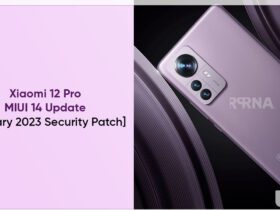 Xiaomi 12 Pro MIUI 14 Update