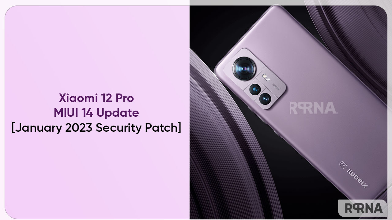 Xiaomi 12 Pro MIUI 14 Update