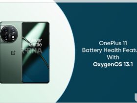 OnePlus 11 battery health feature OxygenOS 13.1