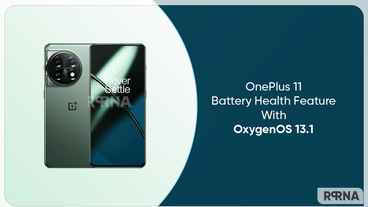 OnePlus 11 battery health feature OxygenOS 13.1