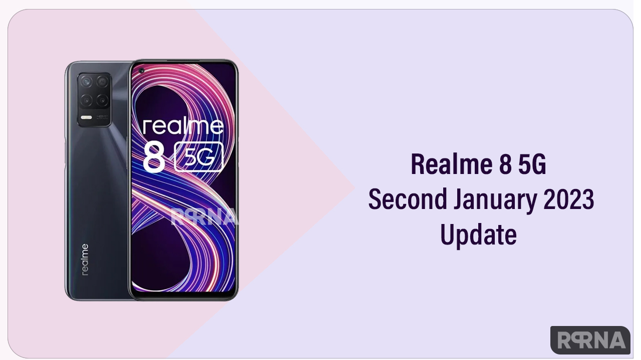 Realme 8 5G second January 2023 update