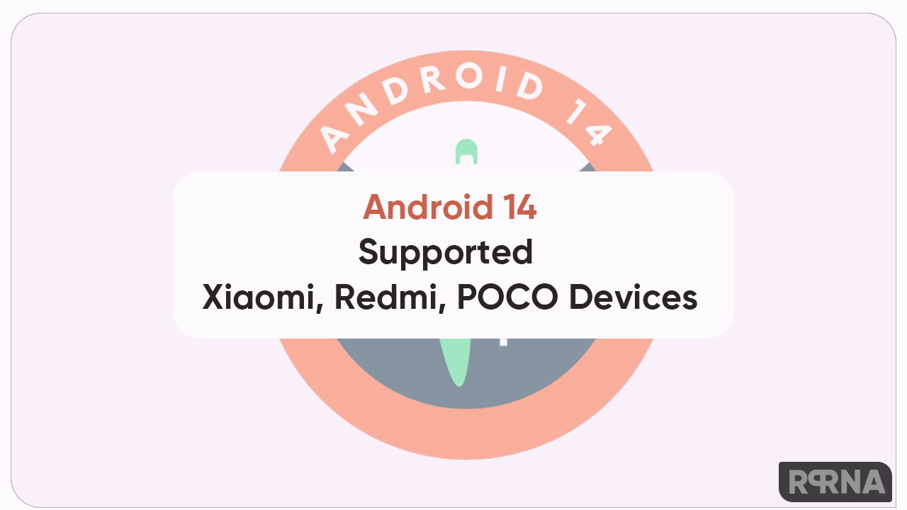 Android 14 Xiaomi devices