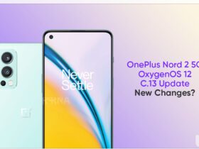 OnePlus Nord 2 OxygenOS 12 C.13 update