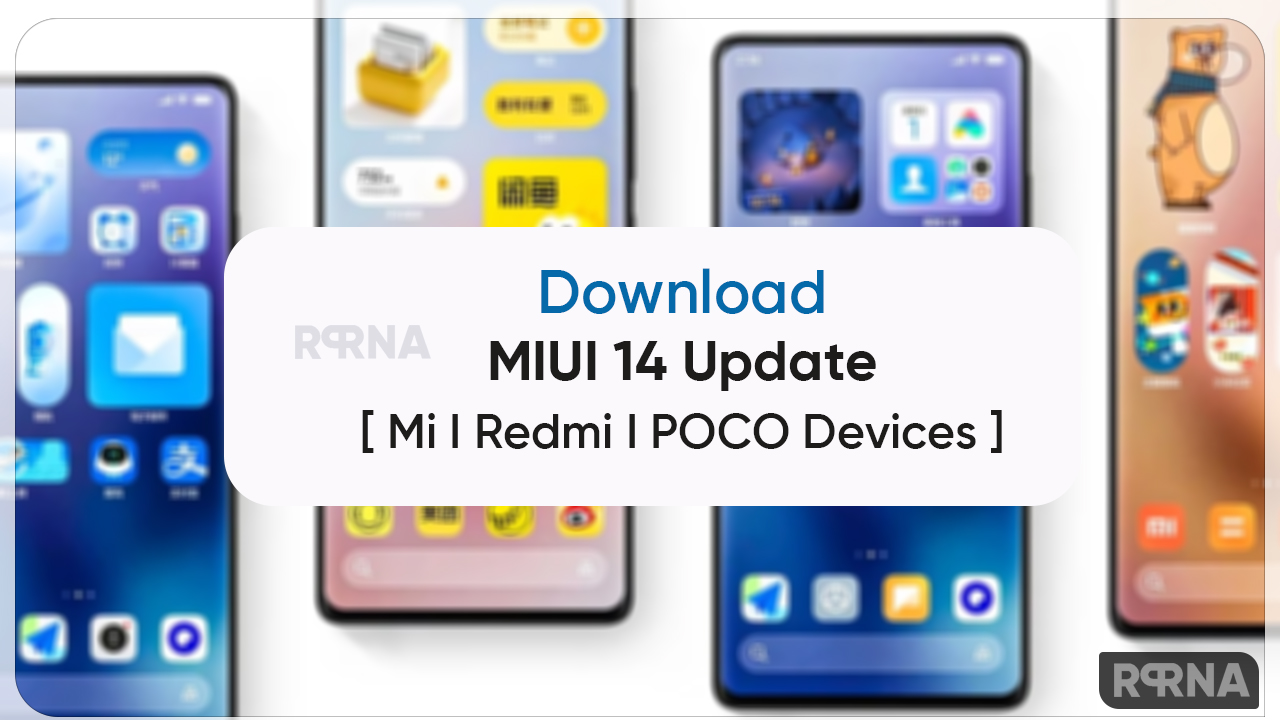 Download Xiaomi MIUI 14 update