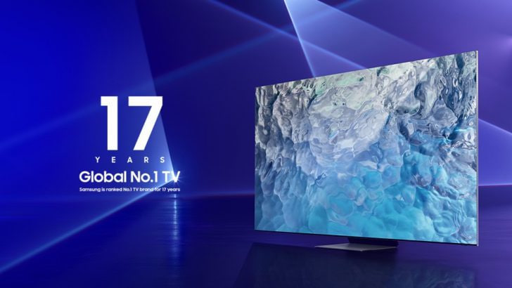 Samsung first global TV market