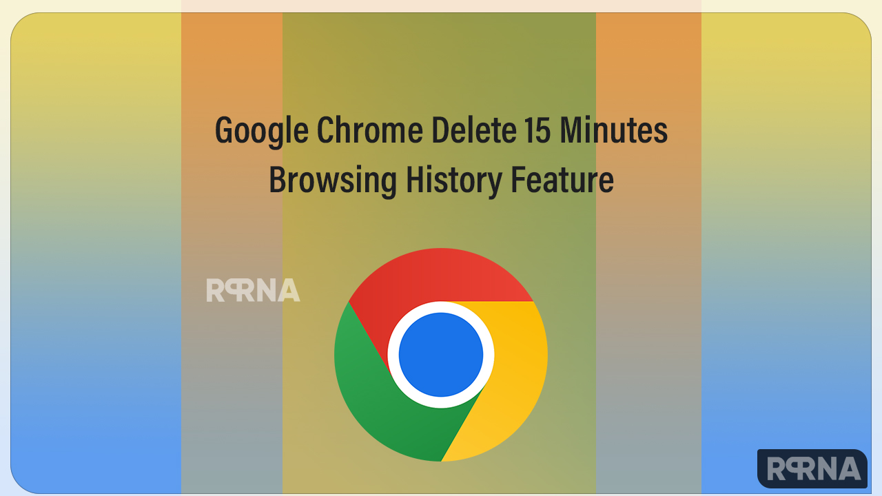 Google Chrome delete browsing history