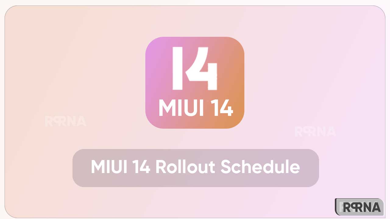 MIUI 14 rollout schedule