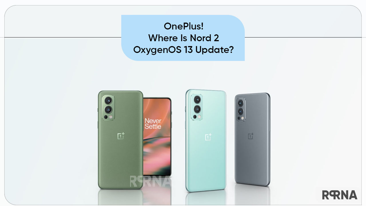 OnePlus Nord 2 OxygenOS 13 update