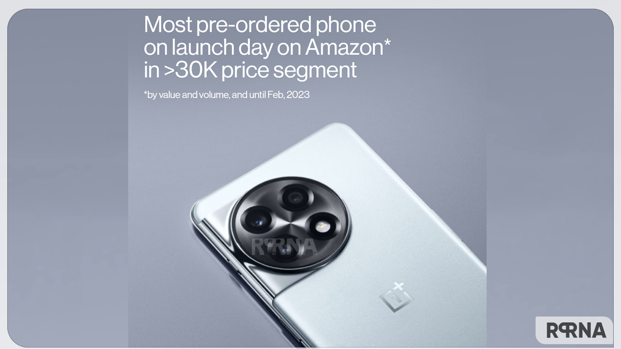 OnePlus 11R pre-orders Amazon