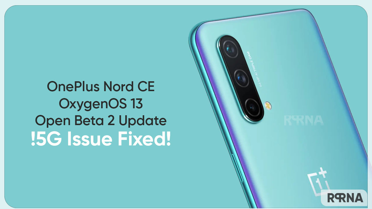 OnePlus Nord CE OxygenOS 13 beta 2