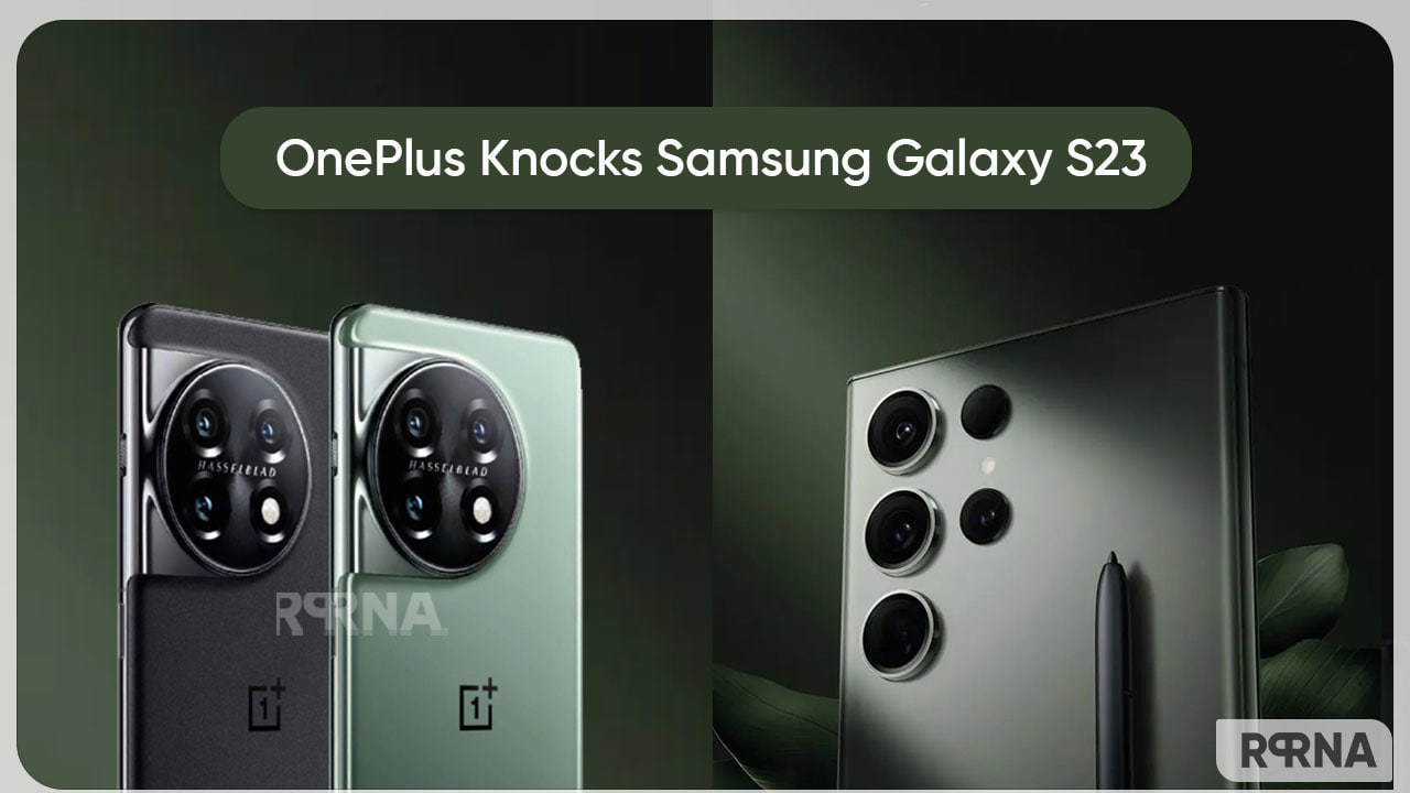 OnePlus knock Samsung Galaxy S23