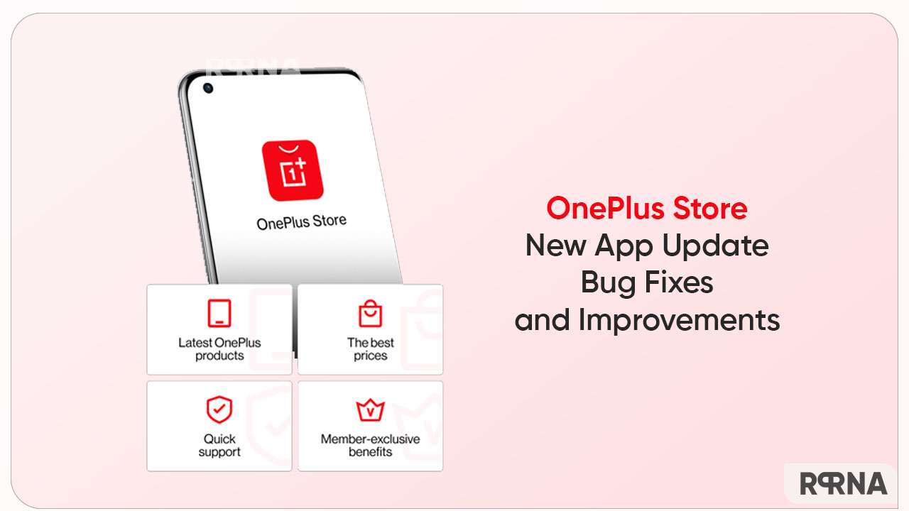 OnePlus Store app update fixes
