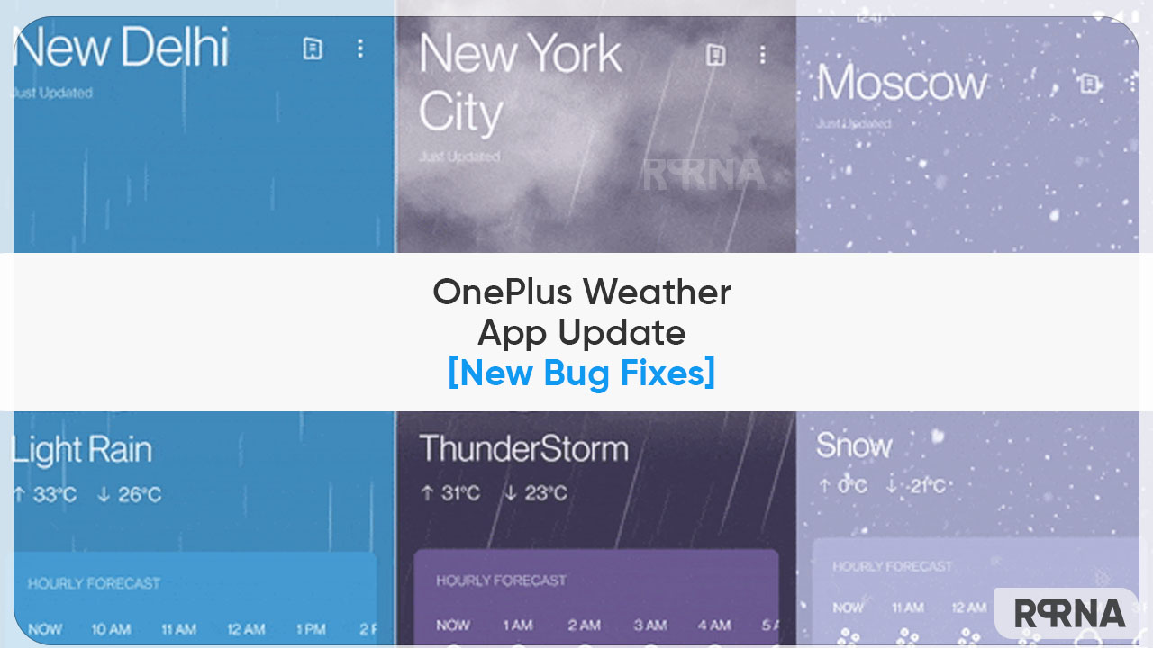 OnePlus Weather App February 2023 Update