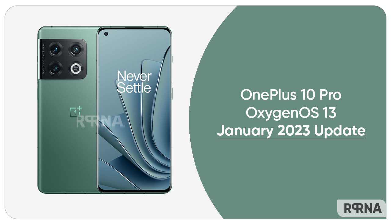 OnePlus 10 Pro January 2023 update