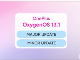 OnePlus OxygenOS 13.1 major update