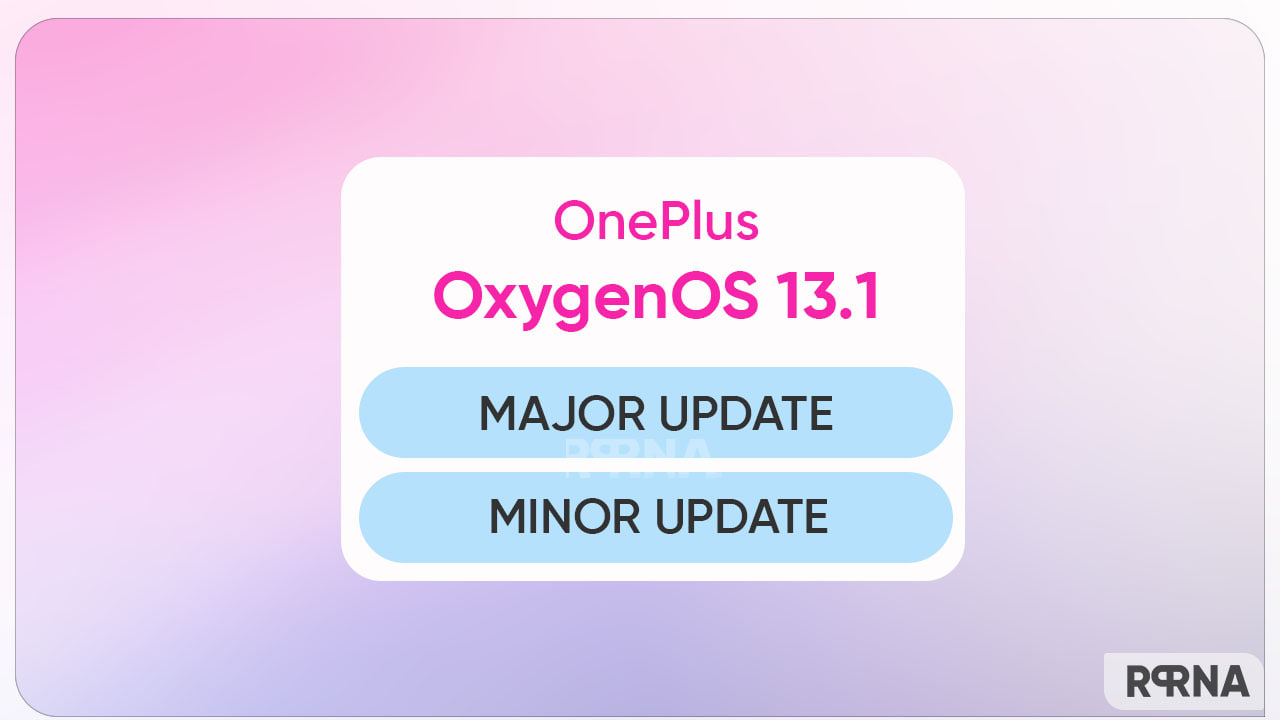 OnePlus OxygenOS 13.1 major update