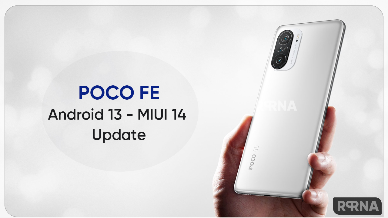 POCO F3 Android 13 MIUI 14 update