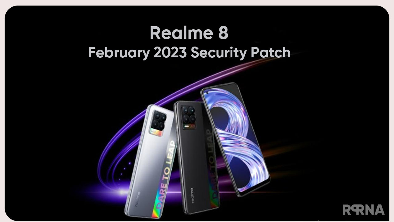 Realme 8 February 2023 security patch