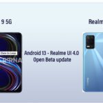 Realme 9 5G Realme 8s Android 13 beta