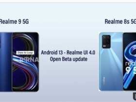 Realme 9 5G Realme 8s Android 13 beta