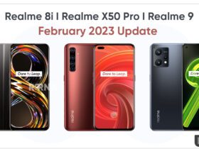Realme 9 8i X50 Pro February 2023 update