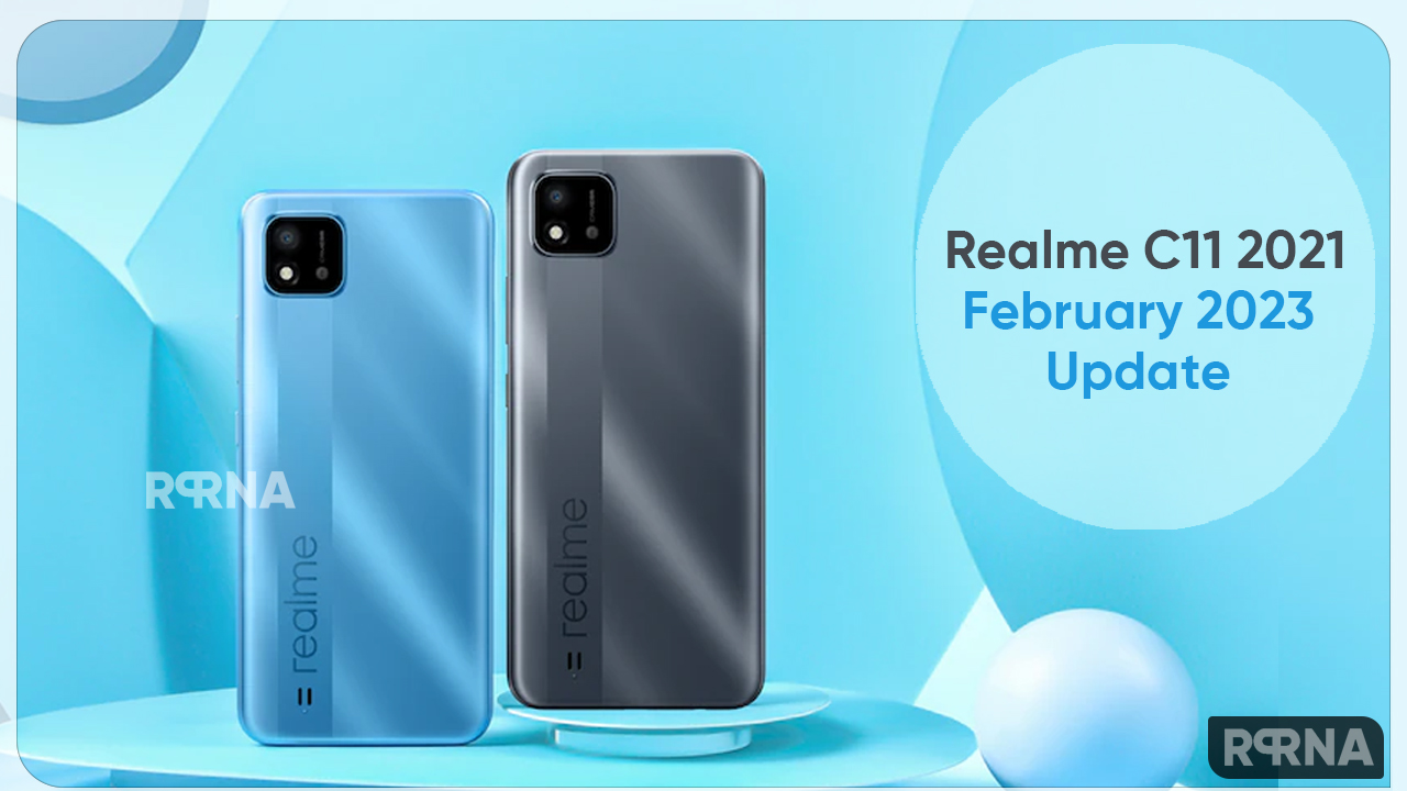Realme C11 2021 February 2023 update