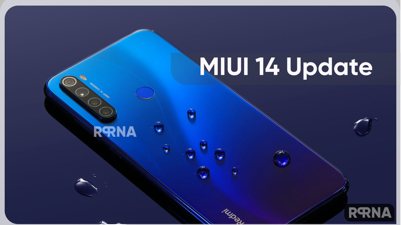 Redmi Note 8 2021 MIUI 14 update