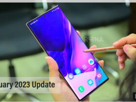 Samsung Galaxy Note 20 February 2023 update