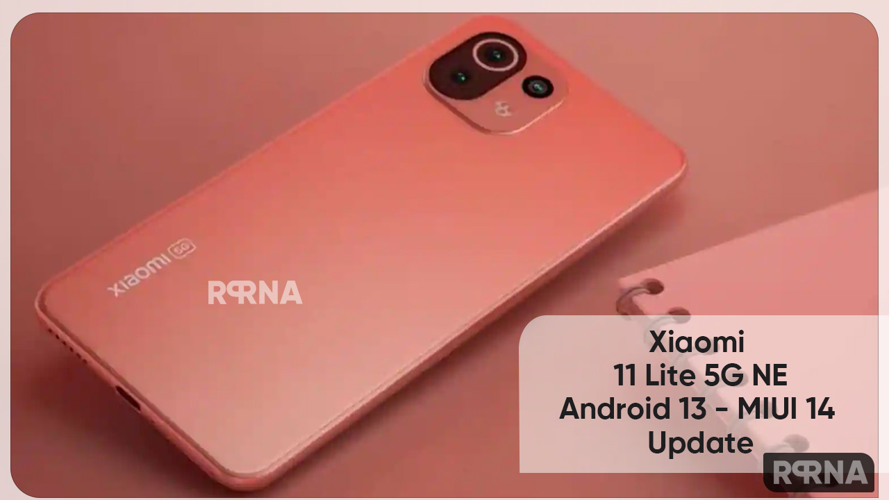 Xiaomi 11 Lite 5G NE Android 13 MIUI 14 update India
